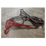 COFFING 1 1/2 TON CHAIN HOIST