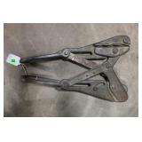 SET OF 2 STRAND GRIP HIGH TENSION CABLE PULLERS