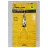 KLEIN 6" LONG NOSE PLIERS - NEW IN PACKAGE