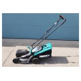 FERREX ELECTRIC 40V PUSH MOWER WITH 2 BATTERIES &
