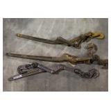 LOT OF 3 HEAVY DUTY CHAIN BINDERS