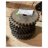 DITCH WITCH 255 REAR DRIVE SPROCKETS - LOT OF 6 -