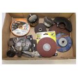 GRINDER WHEELS, GRINDING BRUSHES, WIRE BRUSHES