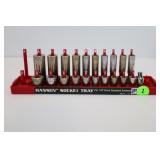 CRAFTSMAN 1/4" SOCKETS WITH TRAY