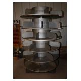 CORRES-FILE HEAVY DUTY ROTATING TOOL BIN - 48" X