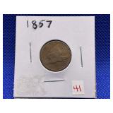 1857 FLYING EAGLE CENT