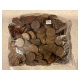 BAG OF 550+ WHEAT PENNIES