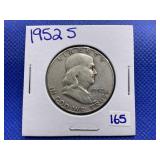 1952-S FRANKLIN HALF DOLLAR
