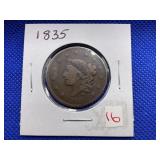 1835 LARGE CENT
