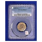 1937-S BUFFALO NICKEL PCGS MS64