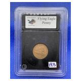 1857 FLYING EAGLE CENT