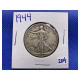 1944 WALKING LIBERTY HALF DOLLAR