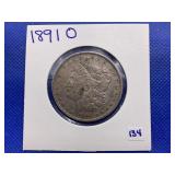 1891-O MORGAN SILVER DOLLAR