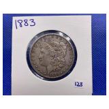1883 MORGAN SILVER DOLLAR