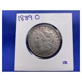 1889-O MORGAN SILVER DOLLAR