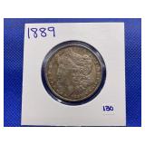 1889 MORGAN SILVER DOLLAR