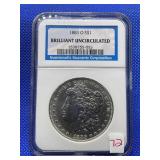 1883-O MORGAN NGC BU