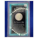 1914 BARBER HALF DOLLAR IN HARD CASE