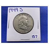 1949-S FRANKLIN HALF DOLLAR