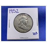 1952 FRANKLIN HALF DOLLAR