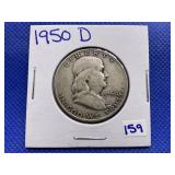 1950-D FRANKLIN HALF DOLLAR