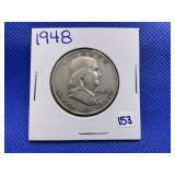 1948 FRANKLIN HALF DOLLAR