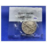 1945-D WALKING LIBERTY HALF DOLLAR
