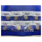 LOT OF 8 STANDING LIBERTY SILVER QUARTERS