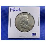 1962 FRANKLIN HALF DOLLAR