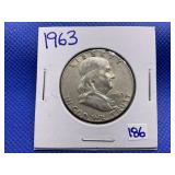 1963 FRANKLIN HALF DOLLAR