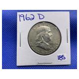 1962-D FRANKLIN HALF DOLLAR