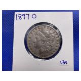 1897-O MORGAN SILVER DOLLAR