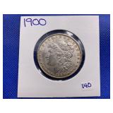 1900 MORGAN SILVER DOLLAR