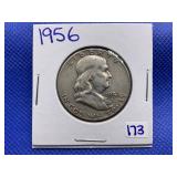 1956 FRANKLIN HALF DOLLAR
