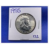 1955 FRANKLIN HALF DOLLAR