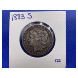 1883-S MORGAN SILVER DOLLAR