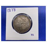 1878 MORGAN SILVER DOLLAR