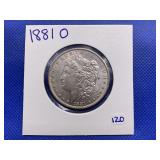 1881-O MORGAN SILVER DOLLAR