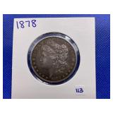 1878 MORGAN SILVER DOLLAR