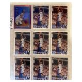 LOT OF 11 NBA HARDAWAY CARDS - 1994 UPPERDECK #1
