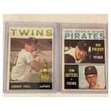 LOT OF 2 1964 TOPPS MLB CARDS #73 JIMMIE HALL