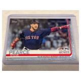 2019 TOPPS MLB CARD #275 SERIES 1 STEVE PEARCE