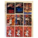 LOT OF 9 NBA HARDAWAY PAGE OF CARDS