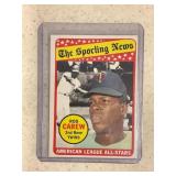 1969 TOPPS MLB CARD #419 ROD CAREW ALL STAR