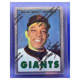 1996 TOPPS MLB CARD BOTTOM #21 WILLIE MAYS TOP