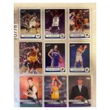 LOT OF 9 NBA CARDS - ROOKIES
