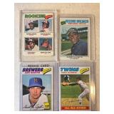 LOT OF 4 1977 TOPPS MLB CARDS #120, 232, 577 &