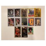 LOT OF 13 NBA CARD MIXED YEARS - ROOKIES