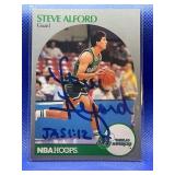 1990 NBA HOOPS CARD #81 STEVE ALFORD MAVERICKS