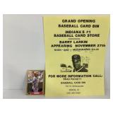 1987 TOPPS MLB CARD #648 BARRY LARKIN REDS